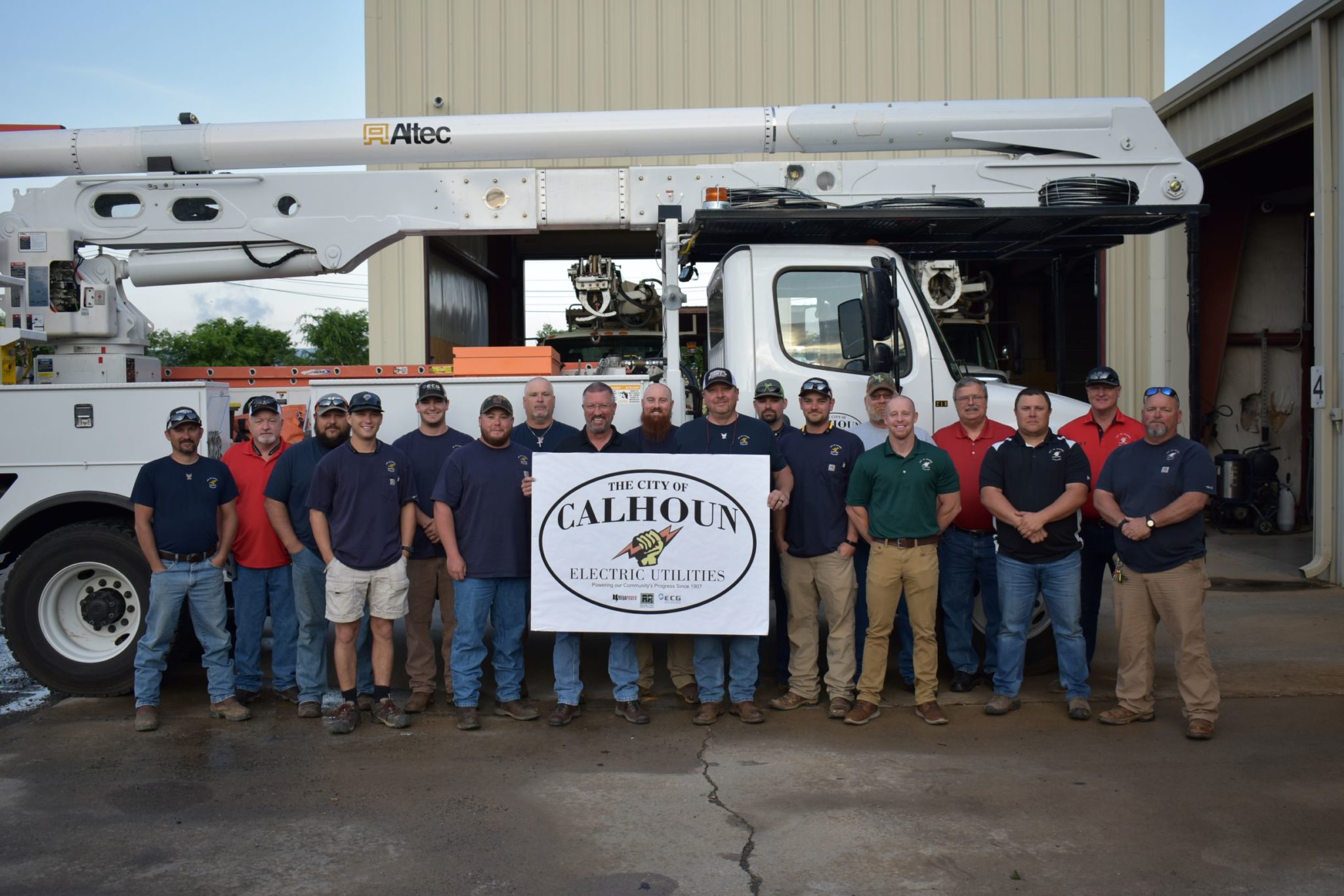 Congratulations to the City of Calhoun Electric Utilities Electric